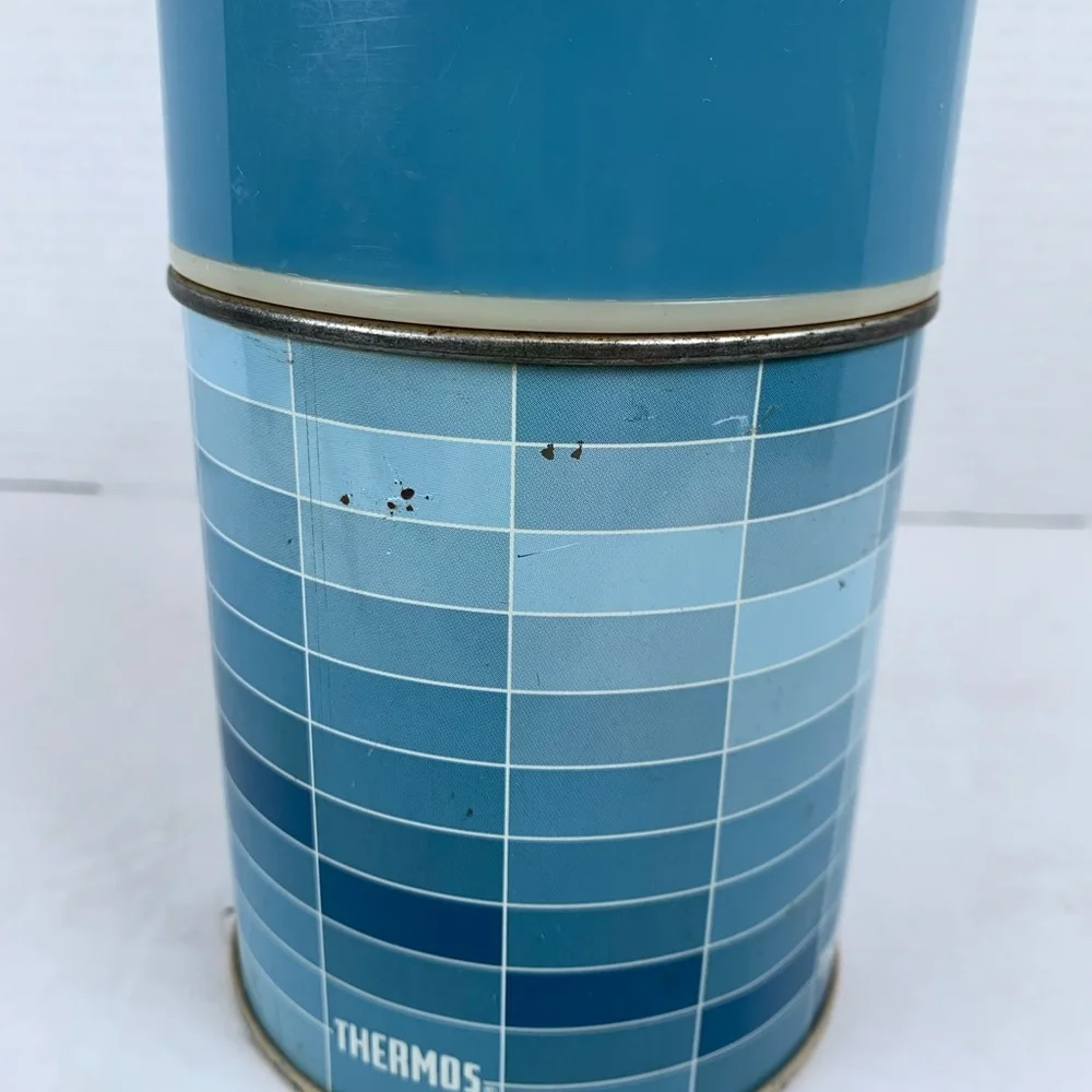 VTG Thermos Blue King-Seeley Insulated 1971 10 Oz Size (VC247)